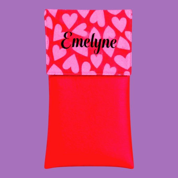 pochette infirmière "je t'aime"