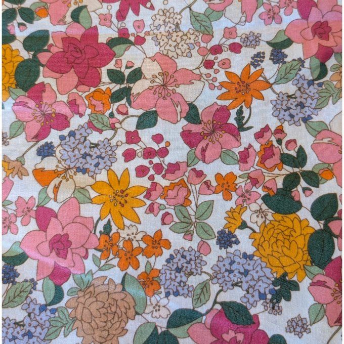 pochette infirmière aimantée jardin d'été