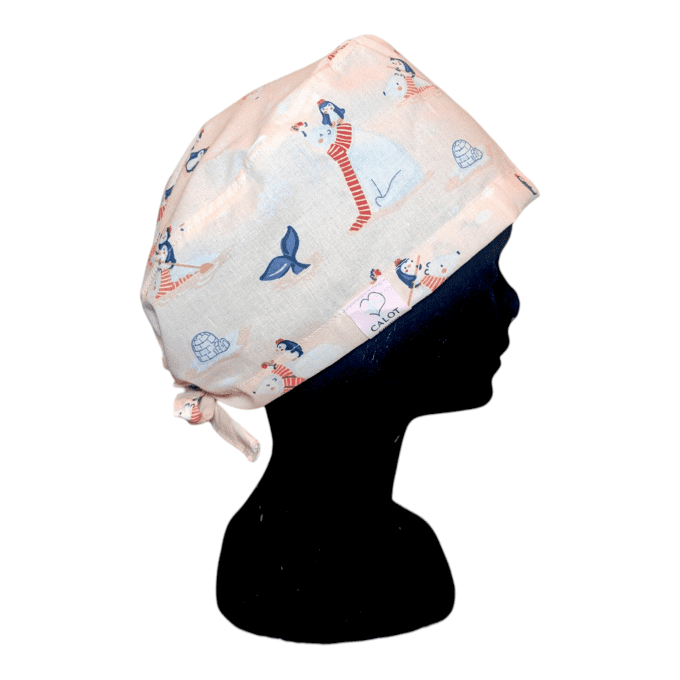 pingouins malicieux, ours vêtus d’écharpes, empreintes polaires et igloos