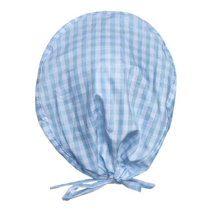 le vichy bleu ciel apporte une touche de fraîcheur et de légèreté à votre tenue, tout en restant élé