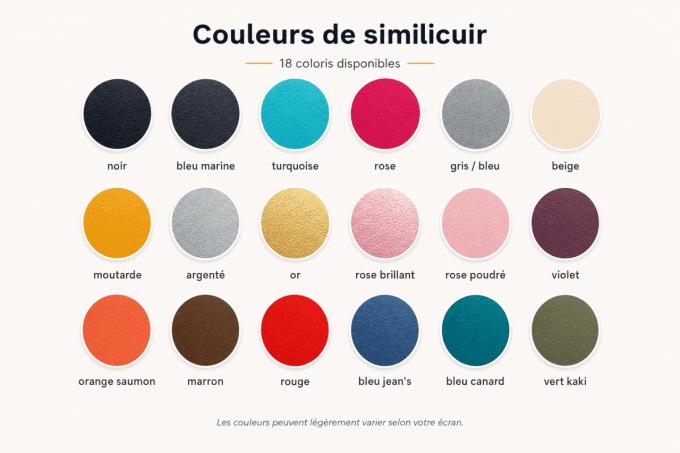 pochette infirmière aimantée petits coeurs caramel 