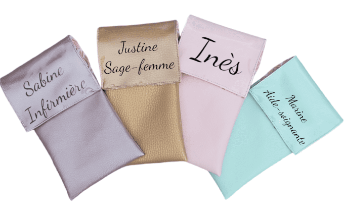 Pochette Aimantee Personnalisable pour Infirmiere Pratique et Elegante
