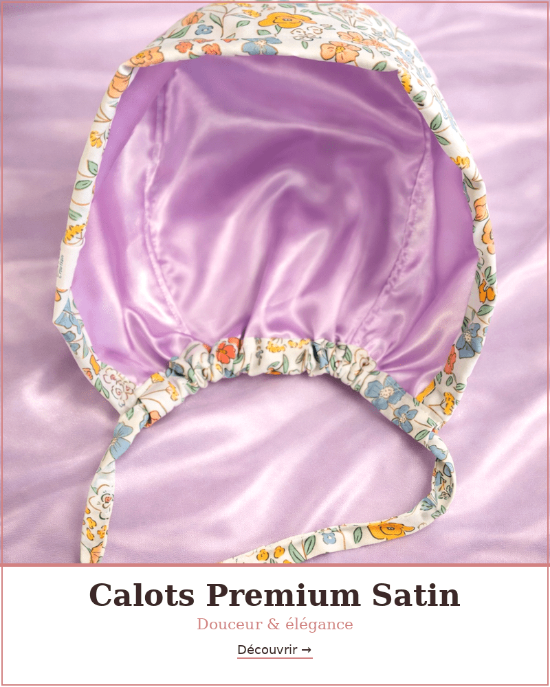 Calot  Doublure Satin Protectrice
